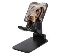 Supporto regolabile per telefono cellulare Labrador Retriever marrone per scrivania supporto per telefono portatile universale vivavoce supporto per telefoni essenziali da viaggio in aereo