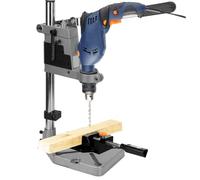 Supporto Regolabile per Trapano, Morsetto Tavolo, Multifunzione, Strumento di Riparazione, Profondità Massima di Foratura 60 mm