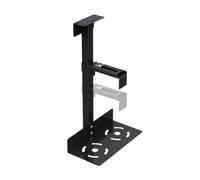 Supporto regolabile sotto la scrivania per PC - Supporto CPU desktop, supporto da parete | Supporto per computer resistente, telaio flessibile in altezza larghezza, morsetto universale per torri