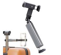 Supporto regolabile versatile, supporto leggero per sedile di volo per smartphone, clip da tavolo pieghevole multi-posizione, organizer per sedile posteriore auto, aereo
