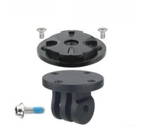 Supporto reversibile per computer da bicicletta per action camera | Adatto per supporti Garmin, interfaccia fotocamera a 3 poli, design sotto la barra, configurazione ordinata della cabina di