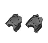 Supporto rialzo manubrio Compatibile Con BMW Per F650GS Per F700GS | 2013 2014 2015 2016 2017 2018 Moto 22mm Manubrio Manubrio Morsetto Sollevato Estendi Montaggio Riser Raiser(Black)