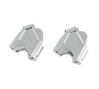 Supporto rialzo manubrio Compatibile Con BMW Per F650GS Per F700GS | 2013 2014 2015 2016 2017 2018 Moto 22mm Manubrio Manubrio Morsetto Sollevato Estendi Montaggio Riser Raiser(Silver)