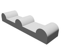 Supporto Rialzo Monitor per AOC 22 Pollici Regolazione Altezza Desktop Stand 3D