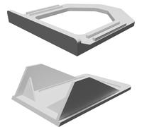 Supporto Ricarica QI Wireless per Samsung Galaxy S10+ Mophie Stampato 3D