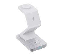 Supporto Ricarica Rapida Wireless 15W OXYN SC02 - Stazione 3 in 1 Universale