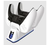 Supporto ricarica STEALTH SP-C100V PS5 2 controller RGB USB-C 2m nero bianco blu