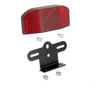 Supporto riflettore posteriore in lega di alluminio a forma di L con ampia pellicola riflettente in acrilico regolabile 15-80 mm di larghezza include viti M5 rondelle per peso piuma 39 g