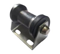 Supporto Rimorchio della Barca - Set di Rullo di Chiglia Zincato | Kit di V Stateling V | Hardware Marino Heavy | Ruota di Guida del Casco Durablle | Accessorio Naveg