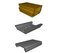 Supporto Ringhiera per FeedBack Sports Tool Tray Staffa Storage Balcone