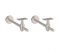 Supporto Ringhiera Scale Ruggine Supporto Ringhiera Scale Ruggine(2pcs) | Acciaio 304 per premium, regolabile fino a 145mm, anti-ruggine, installazione per facile, uso interno ed esterno