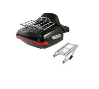 Supporto Ripiano Per Touring Baule Per Road King 2014-2025 Supporto Per Fanale Posteriore Per Baule Motorcycle King Portapacchi Posteriore(A Red Len)