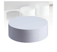 Supporto rotondo per negozio da sposa, per manichini, decorazione per eventi, espositori, boutique, presentazione del prodotto, bianco, 60 x 15 cm, vetrina con visibilità migliorata