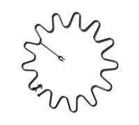 Supporto rotondo per piante in metallo, supporto per piante da interni ed esterni, con base stabile, robusta griglia in metallo, accessori da giardino, struttura decorativa da arrampicata per il