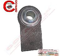 Supporto rotula piatto a saldare fianchi dritti foro Ø 28.4 mm cat. 2