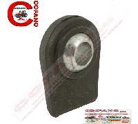 Supporto rotula piatto a saldare fianchi inclinati Ø 28.4 mm cat. 2