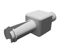 Supporto Ruota per Auto Meccano Junior Ricambio Componente Stampato 3D