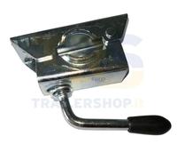 SUPPORTO RUOTINO DIAMTERO 35 MM CARRELLO RIMORCHIO ELLEBI CRESCI NOVATECNO
