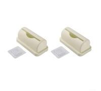 Supporto Sacchi 6.1x5.9in per beige Supporto Sacchi 6.1x5.9in(white) | Risparmio spazio, montaggio a muro, per ideale bagni , mantiene visibile