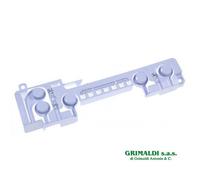 SUPPORTO SCHEDA COMPLETO DI TASTI LAVATRICE CANDY HOOVER ORIGINALE 41036072