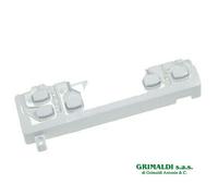 SUPPORTO SCHEDA COMPLETO DI TASTI LAVATRICE CANDY REVO2D 43002551 ORIGINALE