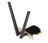 Supporto Scheda Winodows PCIE Winodows10 Supporto Winodows11 Sistema a 64 Bit, 2.4G 5G 6G Tri Band, 6dBi High Gain Omni Directional Day, Multi Device Multi Tasking Connessione Simultanea