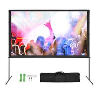 Supporto Schermo Proiezione Telo Proiettore Avvolgibile 16:9 100 Pollici