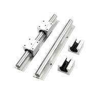 Supporto scorrevole for guida lineare SBR16 da 300-1500 mm, 2 pezzi, for albero guida ottica con cuscinetto di supporto guida, motore scorrevole for fai da te R(850mm)