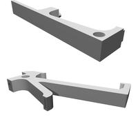 Supporto Scrivania per Sintetizzatore KORG nanoKONTROL 2 - Stand 3D