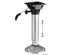 SUPPORTO SEDILE GIREVOLE IN ALLUMINIO ANODIZZATO NYLON AMMORTIZZATO