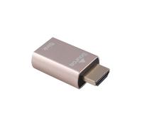 Supporto Segnale Schermo di Blocco Compatibile con Adattatore Virtuale KVM HDMI2.0 EDID DDC Spina Fittizia per Emulatore Compatibile