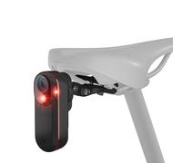 Supporto Sella Bici Compatibile con Garmin Varia RTL510 RTL515 RVR315 TL300, Staffa Fanale Posteriore Radar, Montaggio su Guida per Sella, Alluminio Leggero, Sicuro e Facile da Installare
