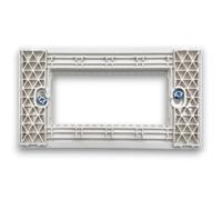 SUPPORTO SERIE ZEN BIANCO 4 POSTI MAPZ200xB-MAPZ2004B MAPAM