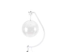 Supporto sfera a specchi disco max 40cm motore 1rpm bianco - POWER ACOUSTICS MIRRORBALL STAND