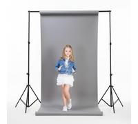 Supporto Sfondo Regolabile Supporto Sfondo Supporto Fotografico Studio Treppiede Flessibile Regolabile In Altezza Portatile Triangolare Base Ferro Nero Per Fotografia Video Decorazione