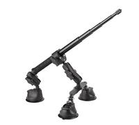 Supporto sicuro per telecamera da tetto del veicolo con 3 ventose, braccio di estensione da 1,2 m, per montaggio in terza persona