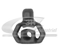 Supporto silenziatore Assale posteriore 70612 3RG per RENAULT OPEL