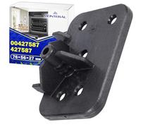 Supporto Sinistra per Porta Forno 76x56x27 mm con Codice Originale 00427587 427587 per Bosch per Siemens per Balay per Constructa - Garanzia di 10 Anni - MONTERAL