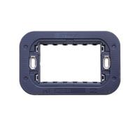 SUPPORTO SLIM A 3 MODULI, PER CASSETTA SCATOLA 503, PER PLACCA A 3 POSTI, COMPATIBILE CON BTICINO AXOLUTE AIR, SERIE MOON, SERIE CIVILE, MASCHERINA