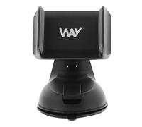 Supporto Smartphone A Ventosa Universale Way Nero