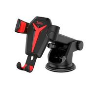 Supporto Smartphone Auto CA26 Nero/Rosso per Cruscotto - Antiscivolo e Stabile