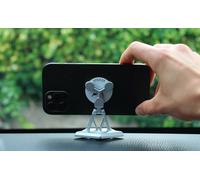 SUPPORTO Smartphone Auto CarPlus CRUSCOTTO SUPERIORE Magnete Rotazione 360° nero