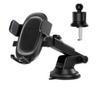 Supporto smartphone BASEUS C40351600113-00 pieghevole per auto nero