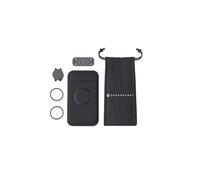 Supporto smartphone moto magnetico Shapeheart - nero - Nero - M