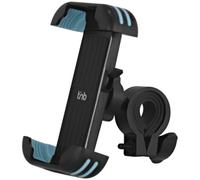 Supporto smartphone universale per manubrio, ABS, rotazione 360°, antishock, fino a 7"