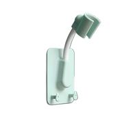 Supporto Soffione Doccia Supporto for soffione doccia regolabile, autoadesivo, supporto for soffione doccia, supporto da parete, universale for bagno(Light green)