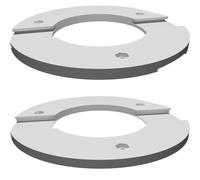 Supporto Soffitto Controsoffittato per Mikrotik cAP ac Access Point 24mm