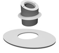 Supporto Soffitto Controsoffitto per Telecamera Ubiquiti Bullet - 22°