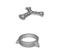 Supporto Soffitto per Microfono Logitech Meetup Sala Conferenze Staffa 3D