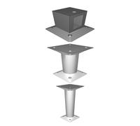 Supporto Soffitto per Proiettore S1 LED LCD WVGA Mini Video 1/4 Filetto